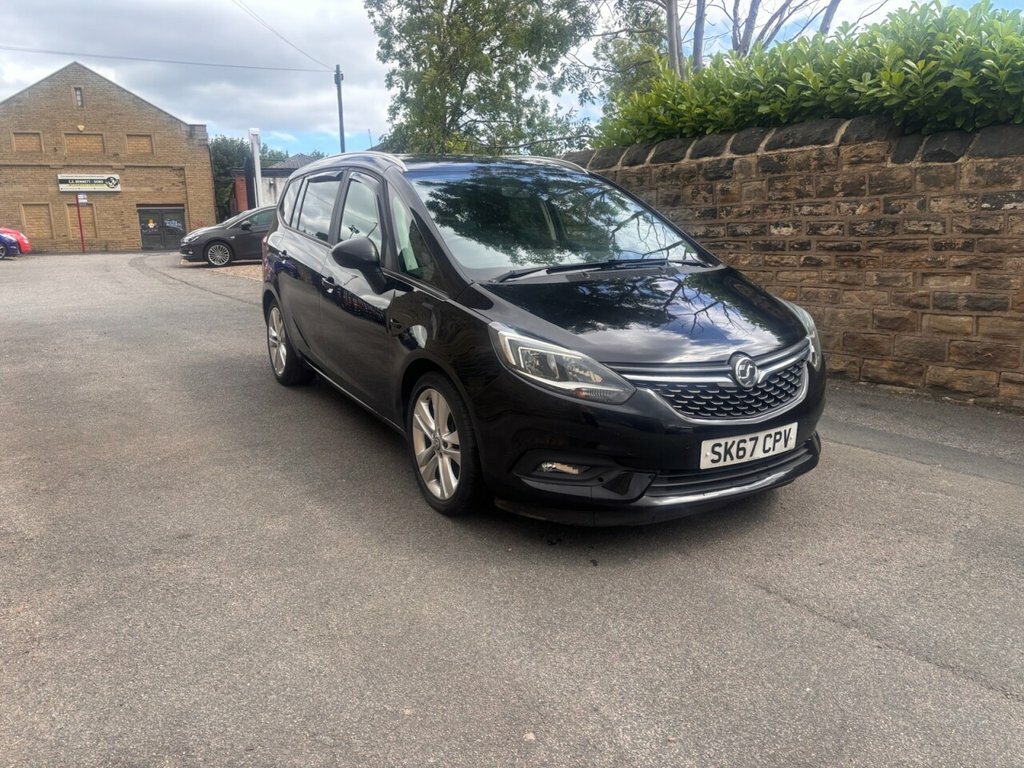 Vauxhall Zafira Tourer 1.4L Sri Nav Black