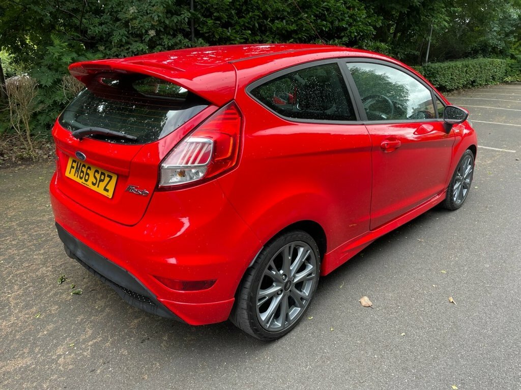 Ford Fiesta St-line FM66SPZ Red #6