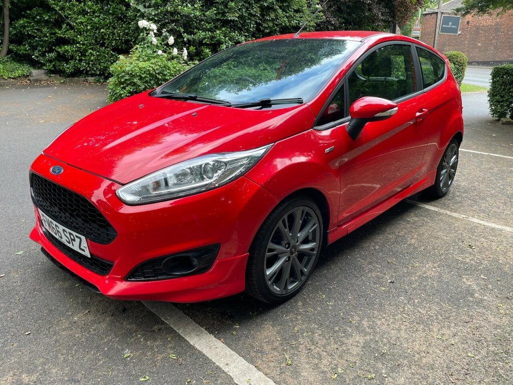 Ford Fiesta St-line FM66SPZ Red #4