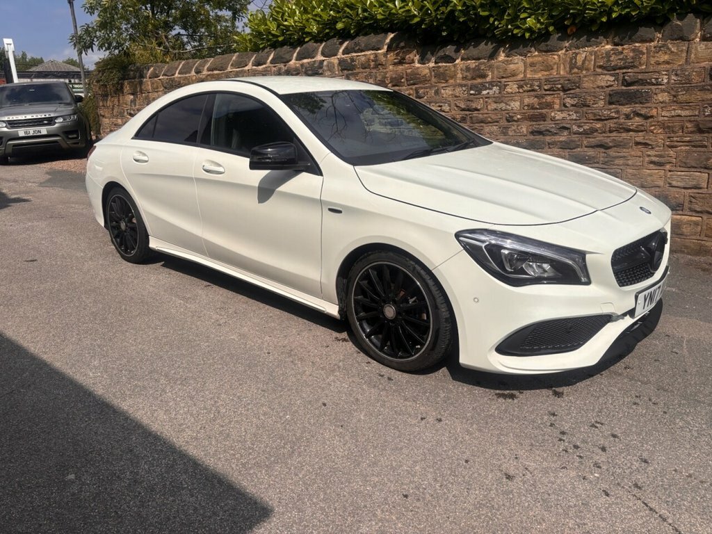 Mercedes-Benz CLA Class Saloon White