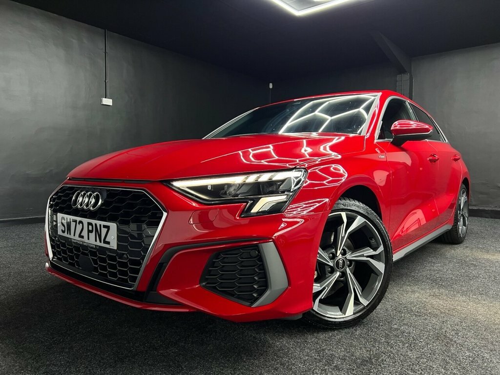 Audi A3 1.5L S Line Red