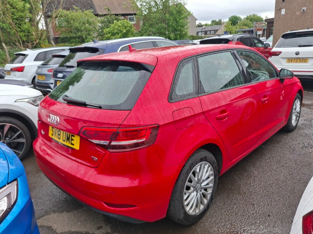 Audi A3 Hatchback SV18UME Red #2