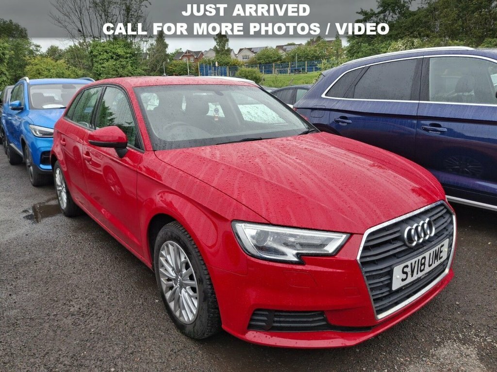 Audi A3 Hatchback Red