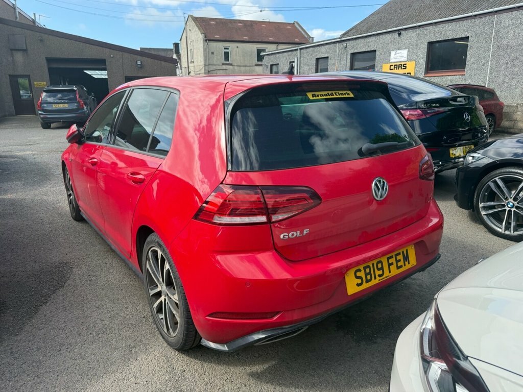Volkswagen Golf Hatchback SB19FEM Red #3