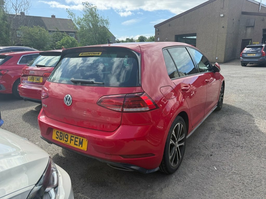 Volkswagen Golf Hatchback SB19FEM Red #2