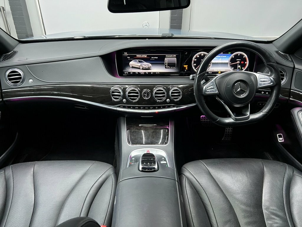 Mercedes-Benz S Class Saloon Silver #2