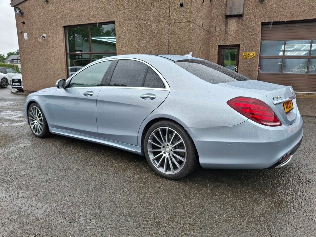 Mercedes-Benz S Class Saloon Silver #3