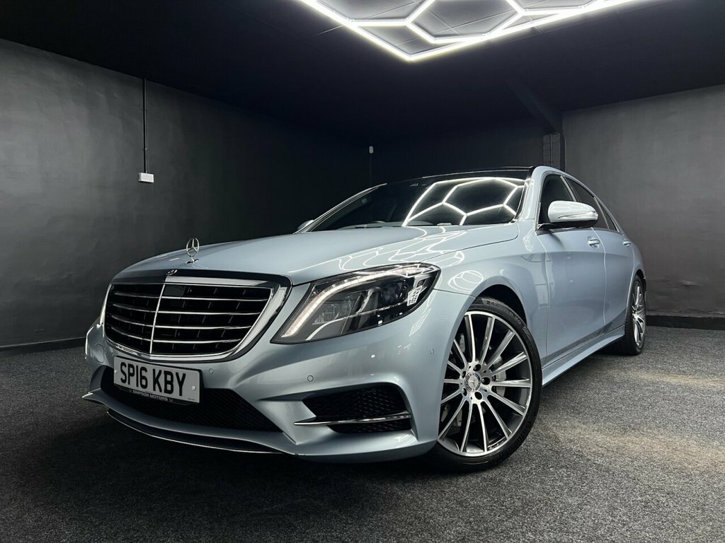 Mercedes-Benz S Class Saloon Silver