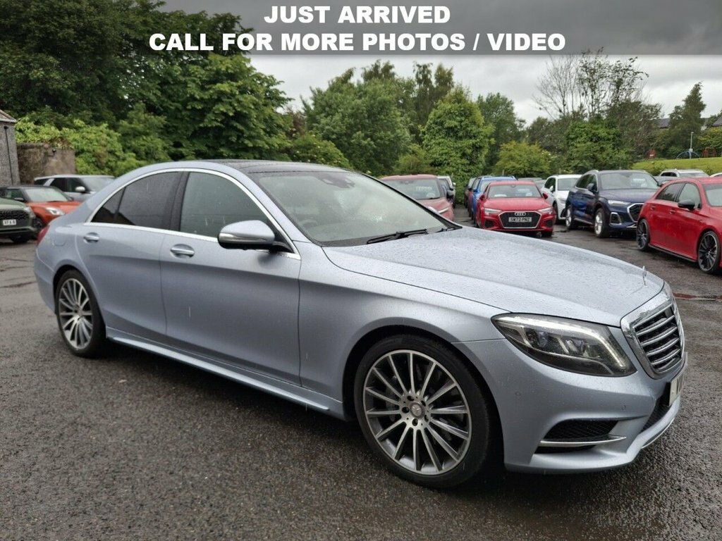 Mercedes-Benz S Class Saloon Silver