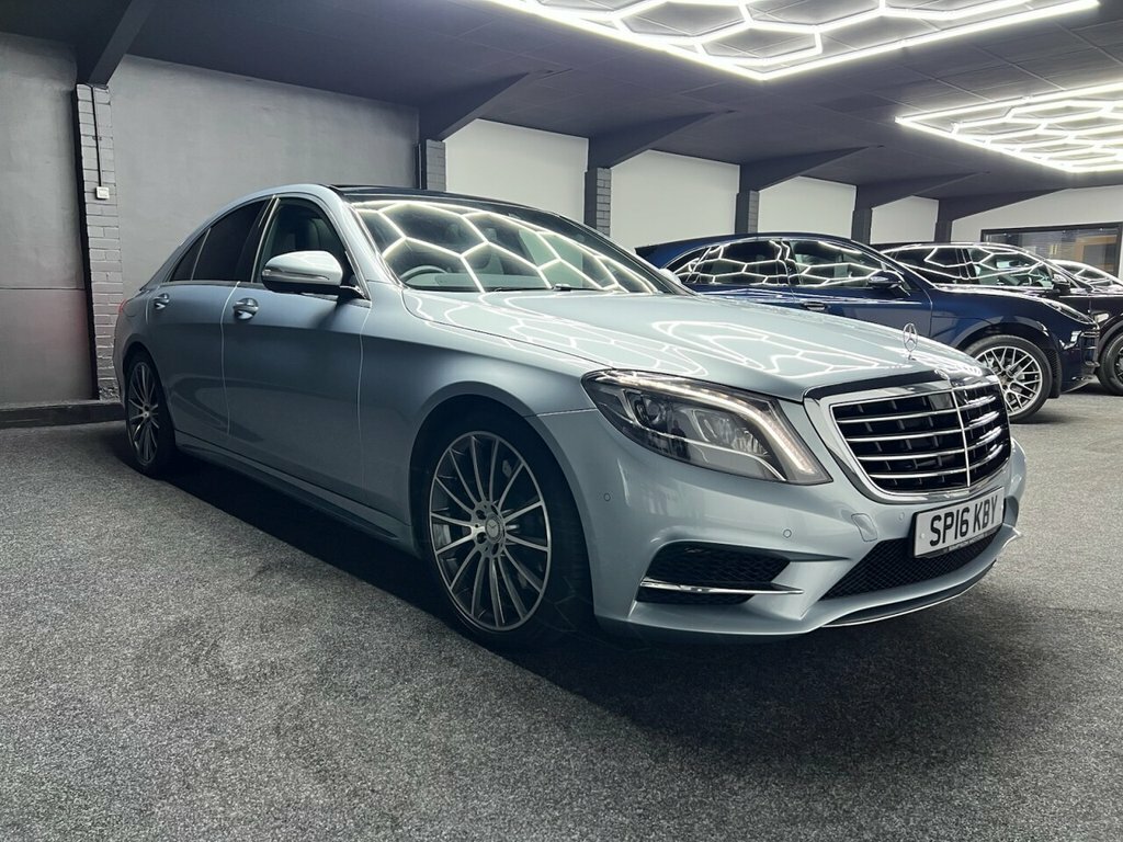 Mercedes-Benz S Class Saloon Silver #3