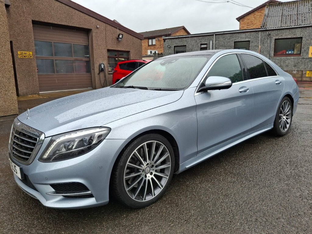 Mercedes-Benz S Class Saloon Silver #2