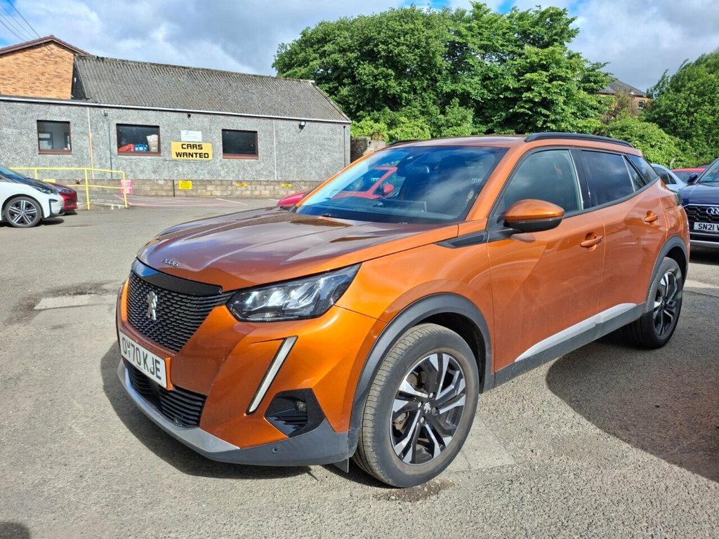 Peugeot 2008 2008 Allure Premium Puretech Ss OY70KJE Orange #2