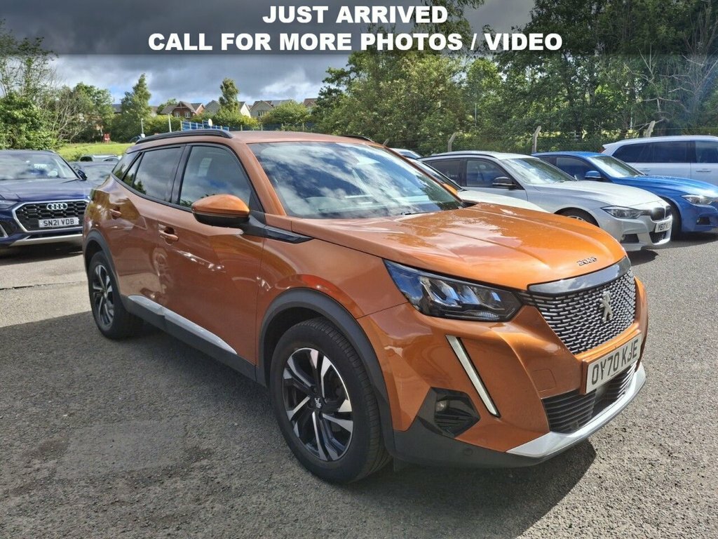 Peugeot 2008 2008 Allure Premium Puretech Ss OY70KJE Orange