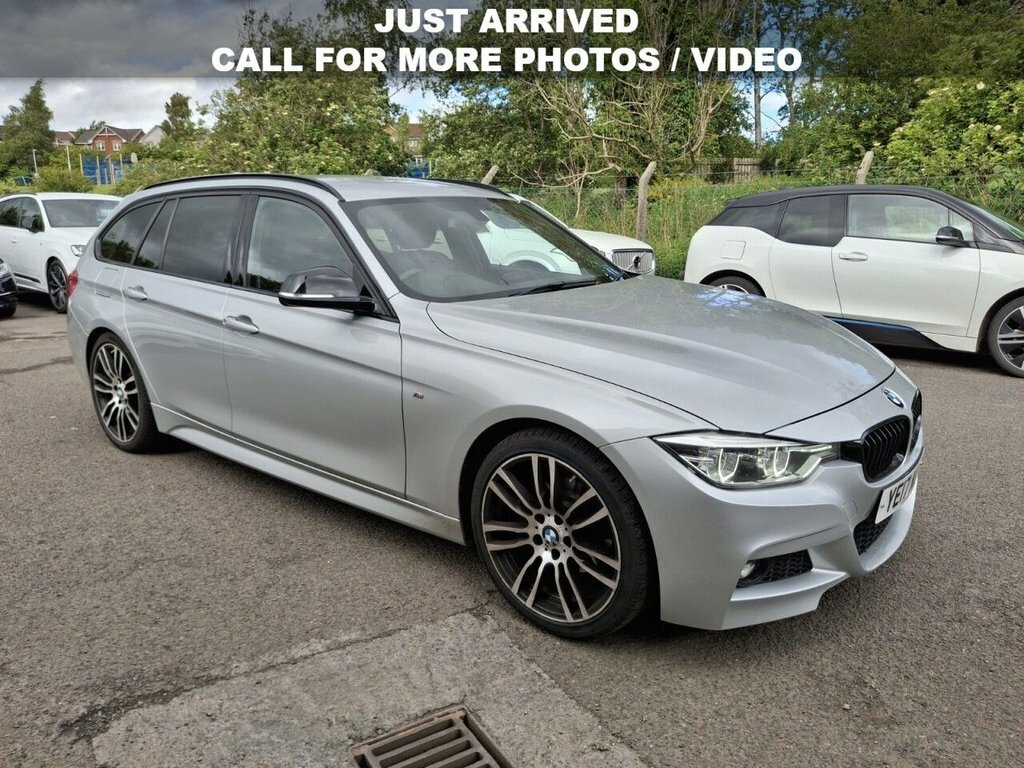 BMW 3 Series Saloon Black #1