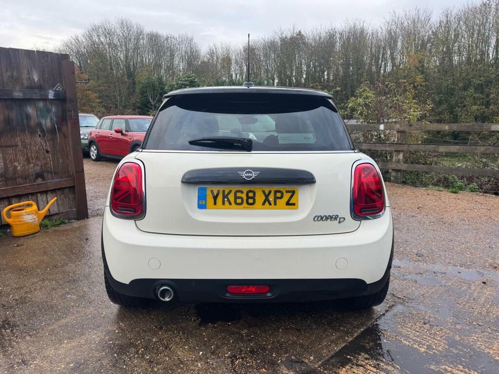 Mini Hatch Hatchback 1.5 Cooper D Euro 6 Ss 201868 YK68XPZ White #6