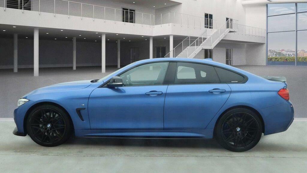 BMW 4 Series Gran Coupe Hatchback 2.0 428I M Sport Euro 6 Ss Blue #4