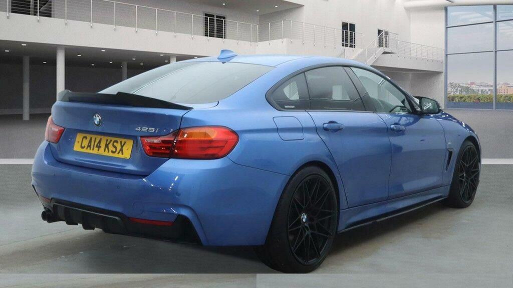 BMW 4 Series Gran Coupe Hatchback 2.0 428I M Sport Euro 6 Ss Blue #6