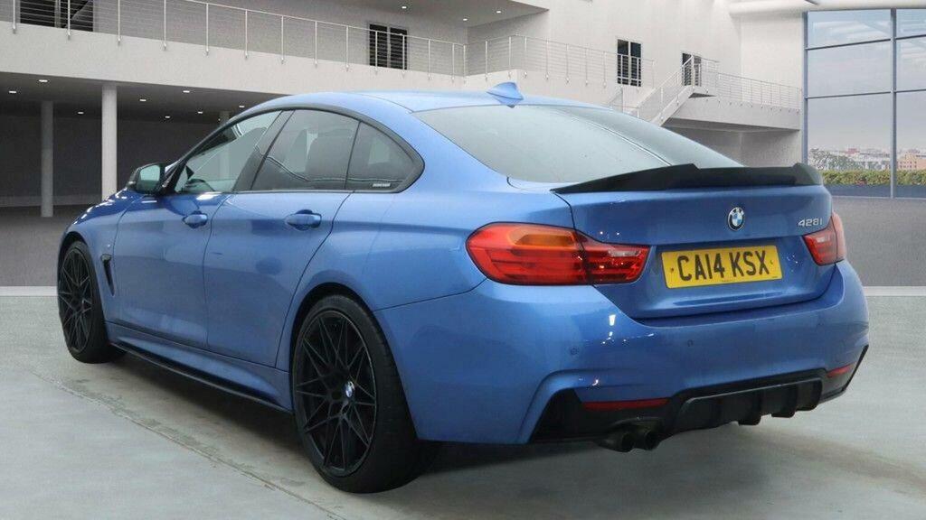 BMW 4 Series Gran Coupe Hatchback 2.0 428I M Sport Euro 6 Ss Blue #3