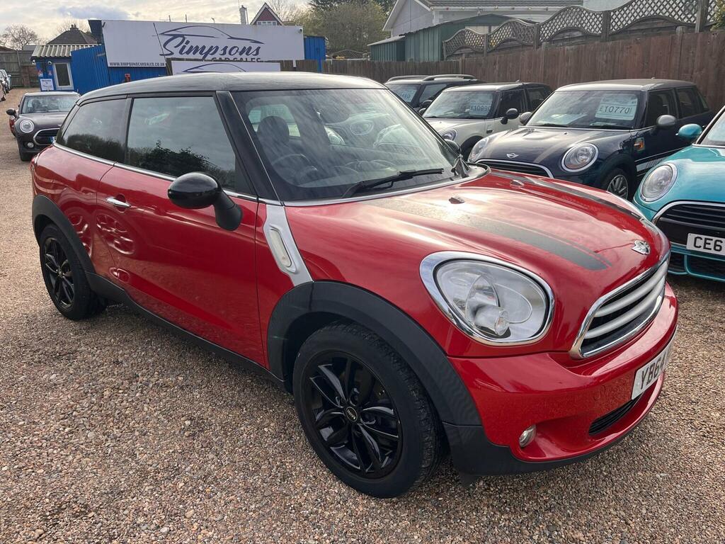 Mini Paceman Suv 1.6 Cooper Euro 5 Ss 201464 Red