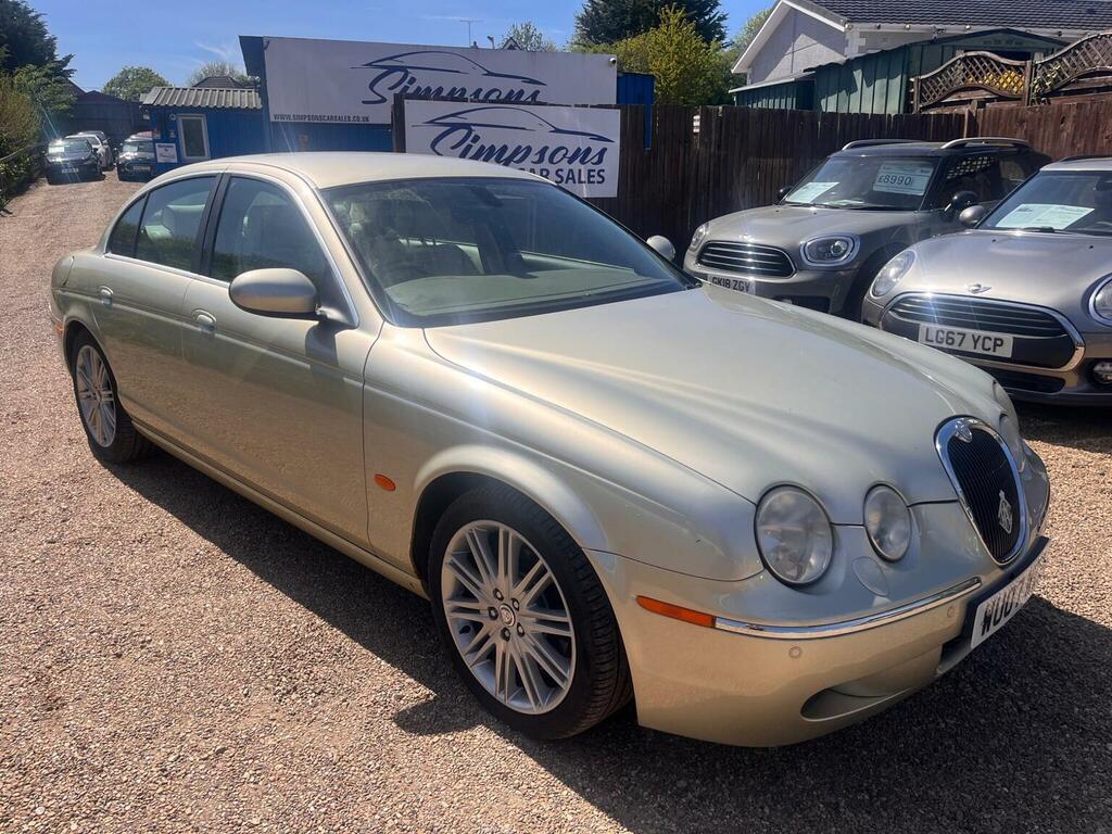Jaguar S-Type Saloon 2.7D V6 Se 200707 Gold