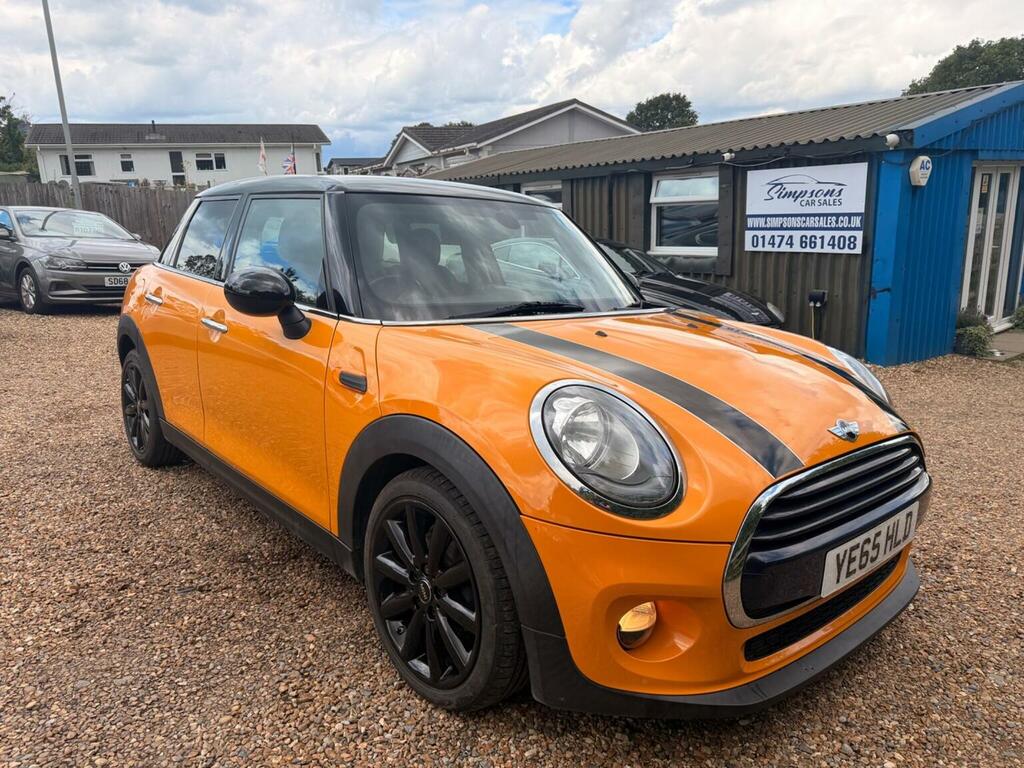 Mini Hatch Hatchback 1.5 Cooper D Euro 6 Ss 2015 Orange
