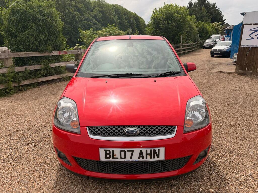 Ford Fiesta Hatchback 1.25 Zetec Climate 200707 Red #2