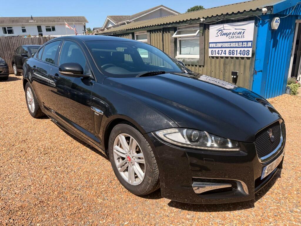 Jaguar XF Saloon 2.2D R-sport Euro 5 Ss 201414 Black