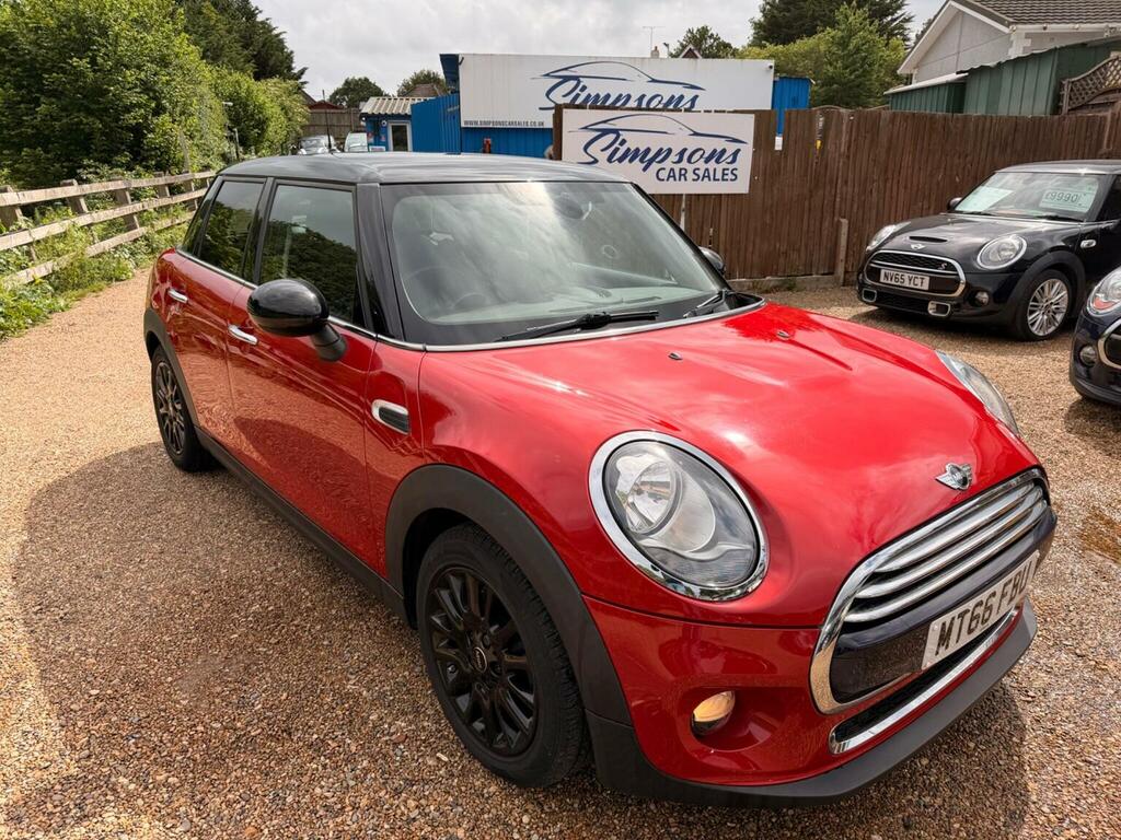 Mini Hatch Hatchback 1.5 Cooper Euro 6 Ss 201666 Red