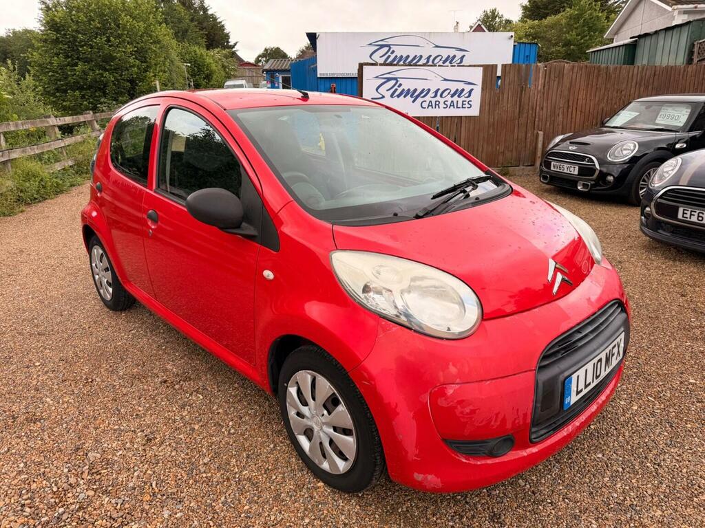 Citroen C1 Hatchback 1.0I Vt Euro 4 201010 Red