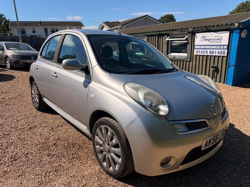 Nissan Micra Hatchback 1.2 16V Tekna 200858 Silver
