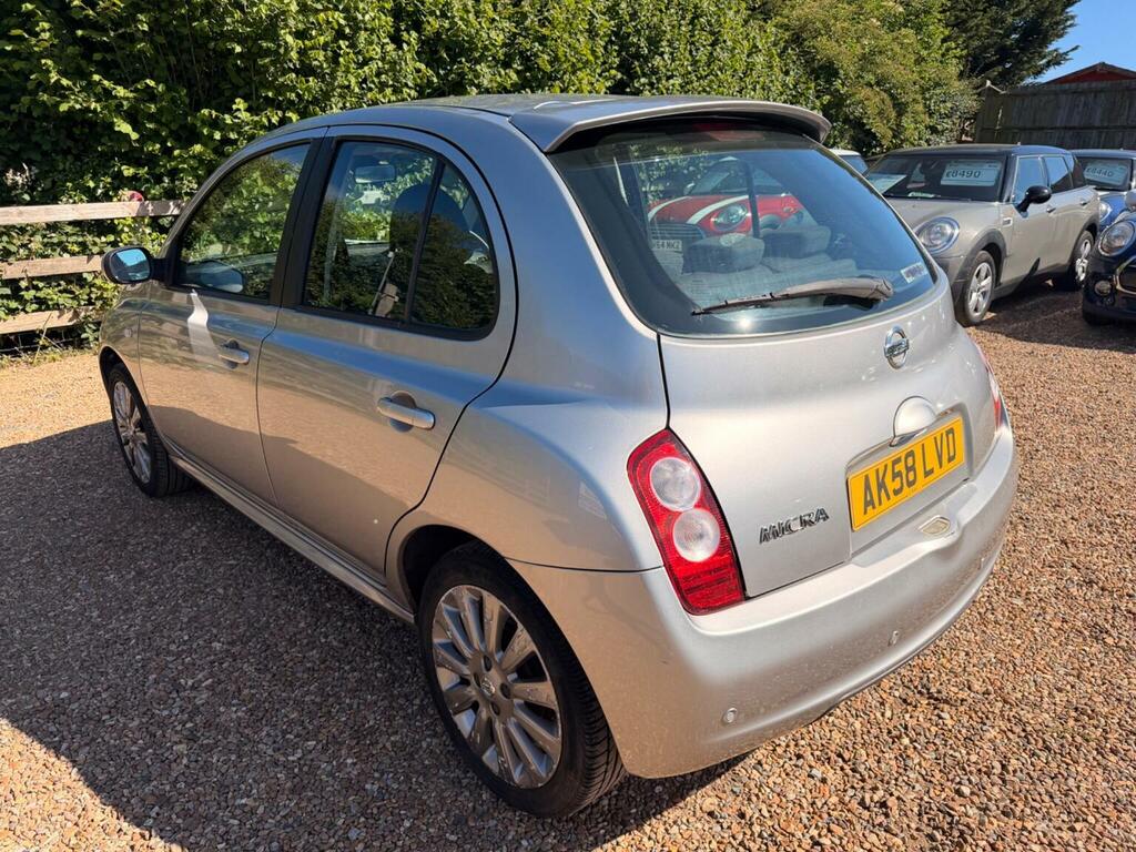 Nissan Micra Hatchback 1.2 16V Tekna 200858 Silver #4