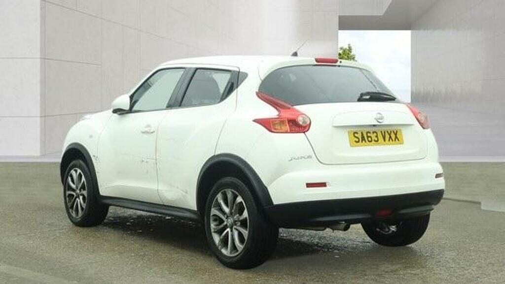 Nissan Juke 1.6 Tekna Euro 5 Ss White #4