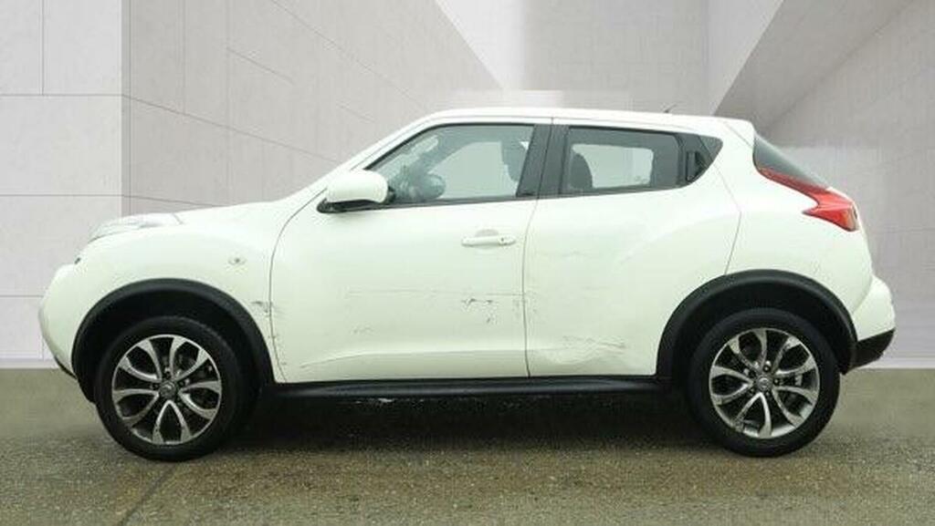 Nissan Juke 1.6 Tekna Euro 5 Ss White #5