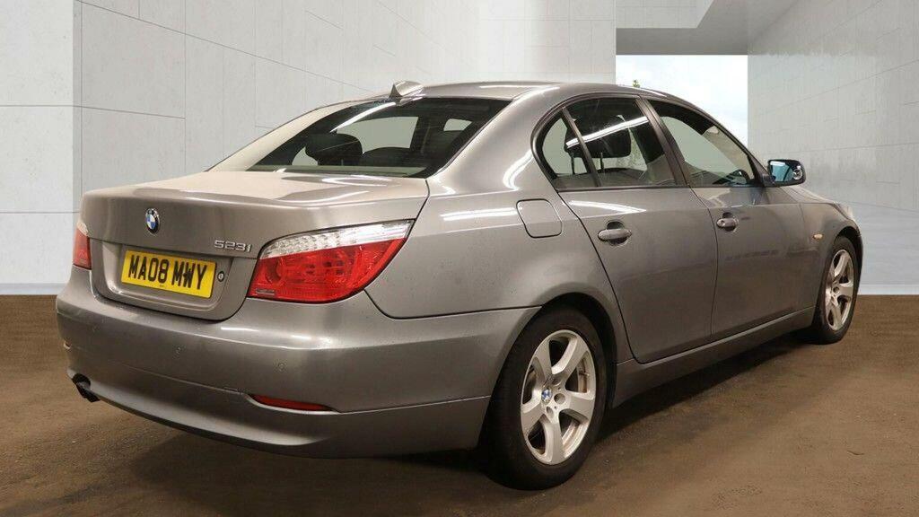 BMW 5 Series 525D Se Touring Silver #8
