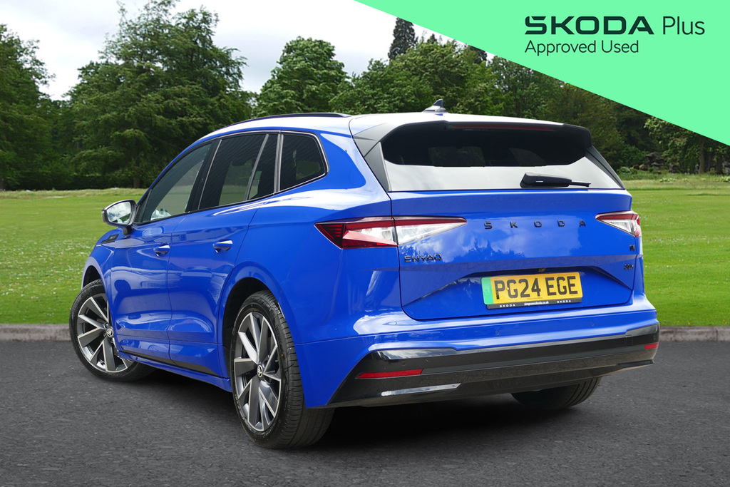 Skoda ENYAQ 195Kw 80X Sportline 82Kwh 4X4 0 Ps Blue #3