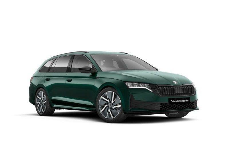 Skoda Octavia Octavia Estate Sportline 1.5 Tsi E-tec 150 Ps Dsg Green