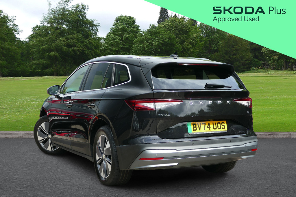 Skoda ENYAQ 210Kw 85 Edition 82Kwh 286 Ps BV74UOS Black #3