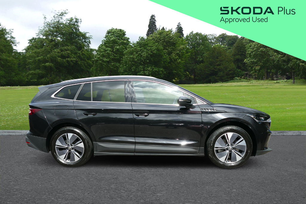 Skoda ENYAQ 210Kw 85 Edition 82Kwh 286 Ps BV74UOS Black #4