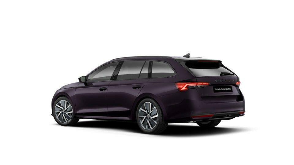 Skoda Octavia Octavia Estate Sportline 1.5 Tsi E-tec 150 Ps Dsg Purple #2