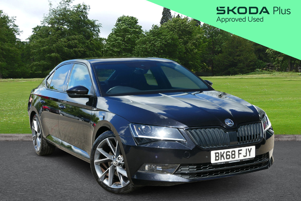 Skoda Superb 2.0 Tdi Cr 190 Sport Line 4X4 Dsg 7 Speed 1 Black