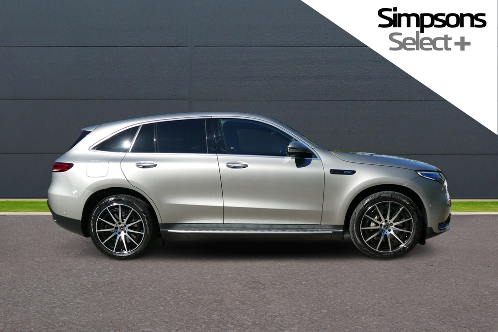 Mercedes-Benz EQC Suv Grey #4