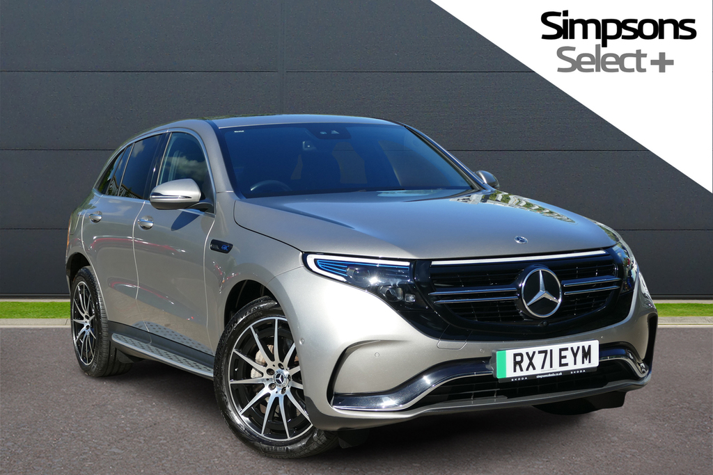 Mercedes-Benz EQC Suv Grey #1