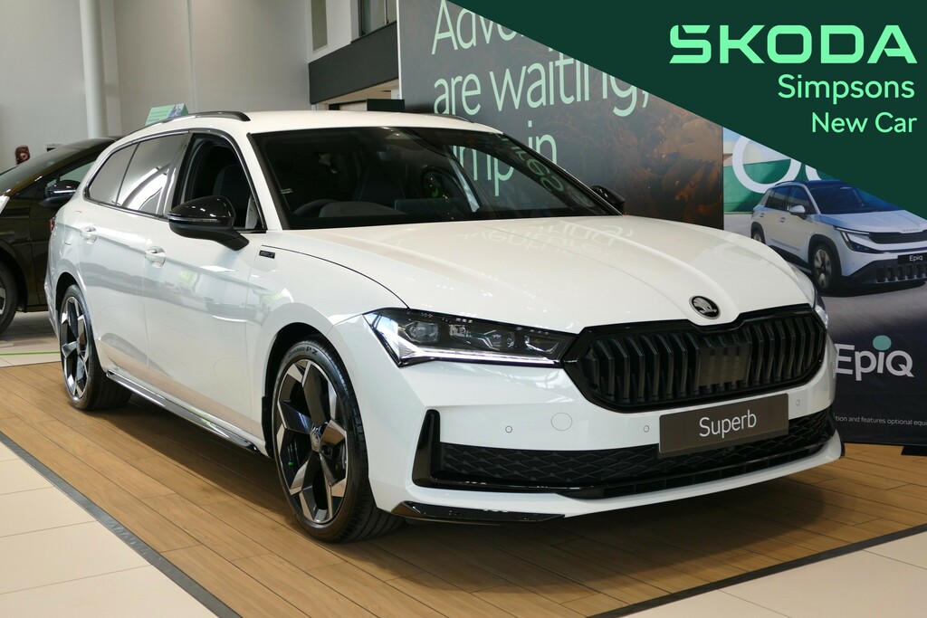 Skoda Superb Superb Estate Sportline 1.5 Tsi E-tec 150 Ps Dsg White