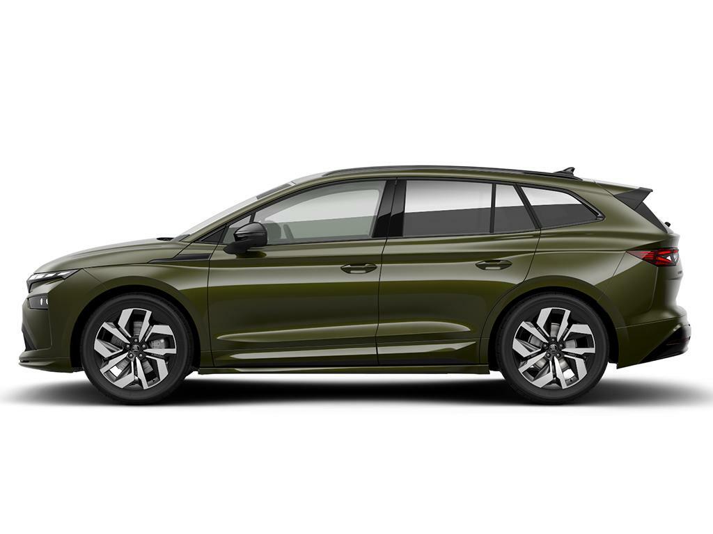 Skoda ENYAQ Enyaq Sportline 85X 82 Kwh 286 Ps Single Speed 4X4 Green #2