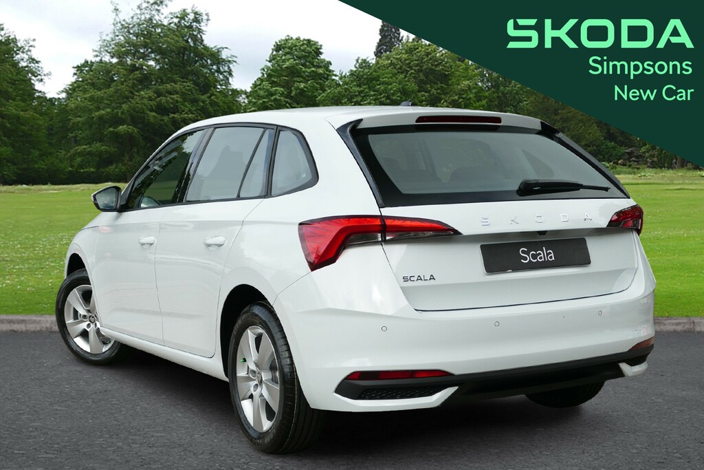 Skoda Scala Scala Se Edition 1.0 Tsi 95 Ps 5G Man White #6