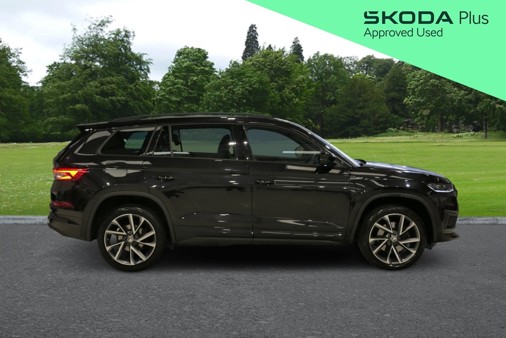 Skoda Kodiaq 2.0 Tsi 190 Sport Line 4X4 Dsg 7 Seat 190 P Black #4