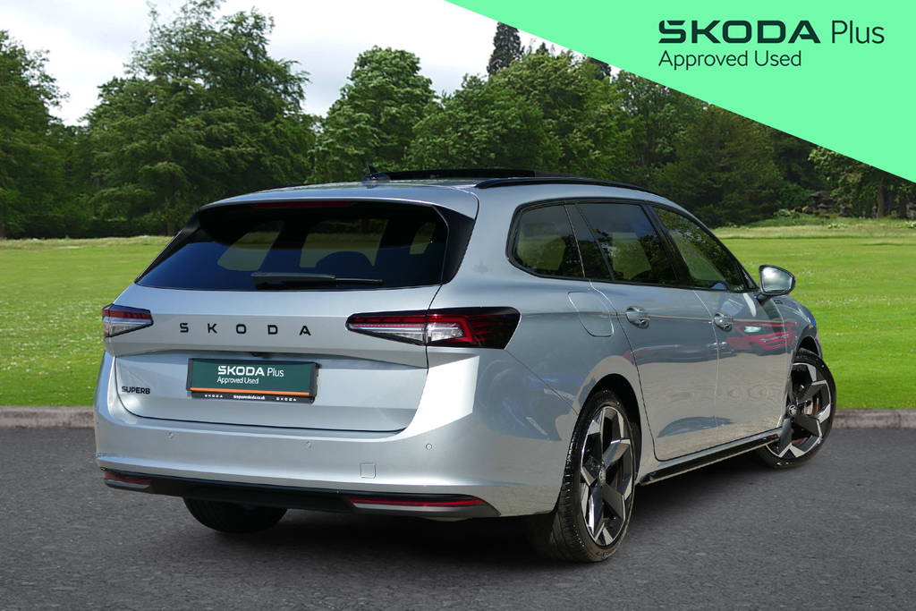Skoda Superb Se L Grey #11