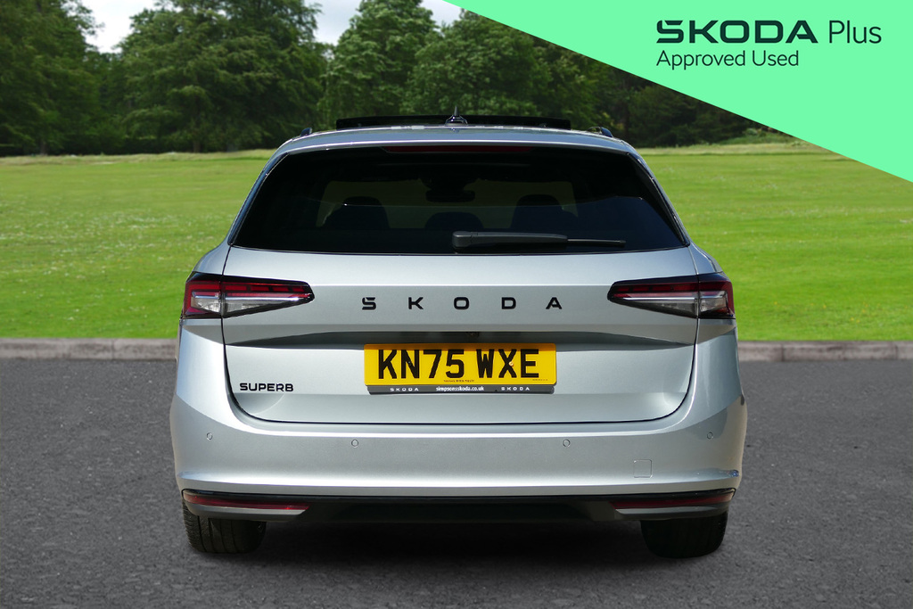 Skoda Superb Se L Grey #9