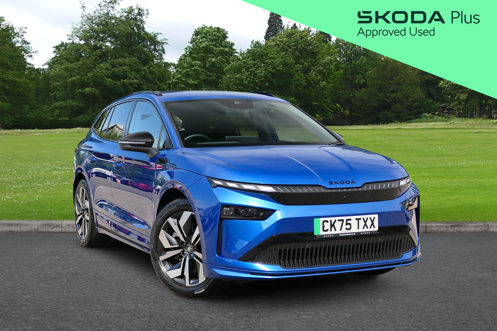 Skoda ENYAQ 210Kw 85 Sportline 82Kwh 0 Ps Blue
