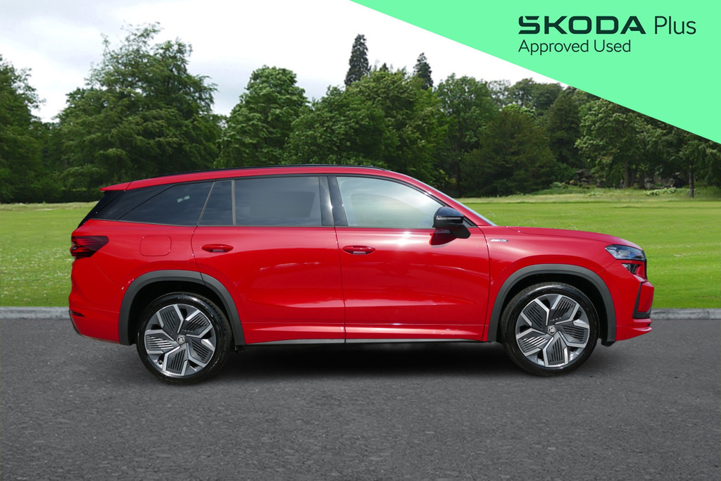 Skoda Kodiaq 1.5 Tsi E-tec Sportline Dsg 7 Seat 0 Ps Red #4